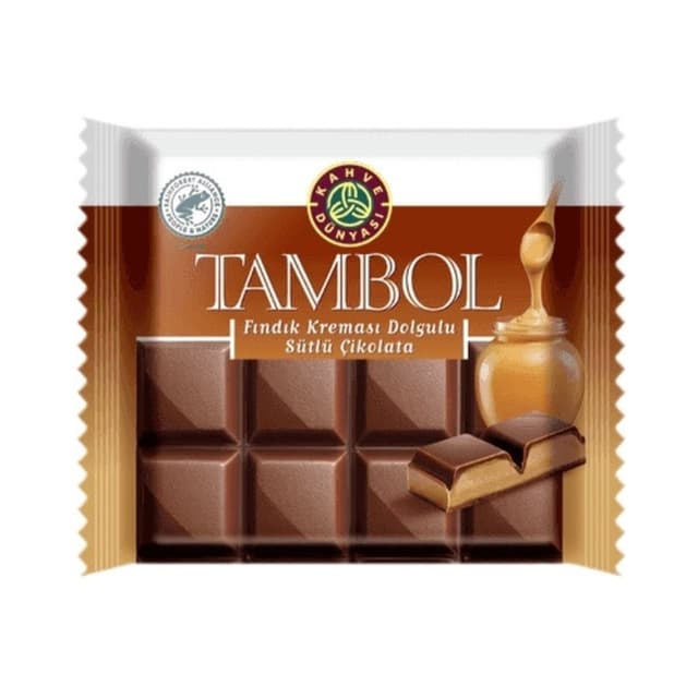 Tambol Fındık Kremalı Dolgulu Çikolata 100 Gr