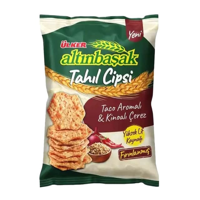 Altınbaşak Taco & Kinoa Tahıllı Cips 50 Gr