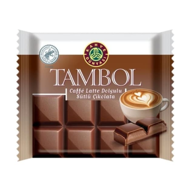 Tambol Caffe Latte Dolgulu Sütlü Çikolata 100 Gr