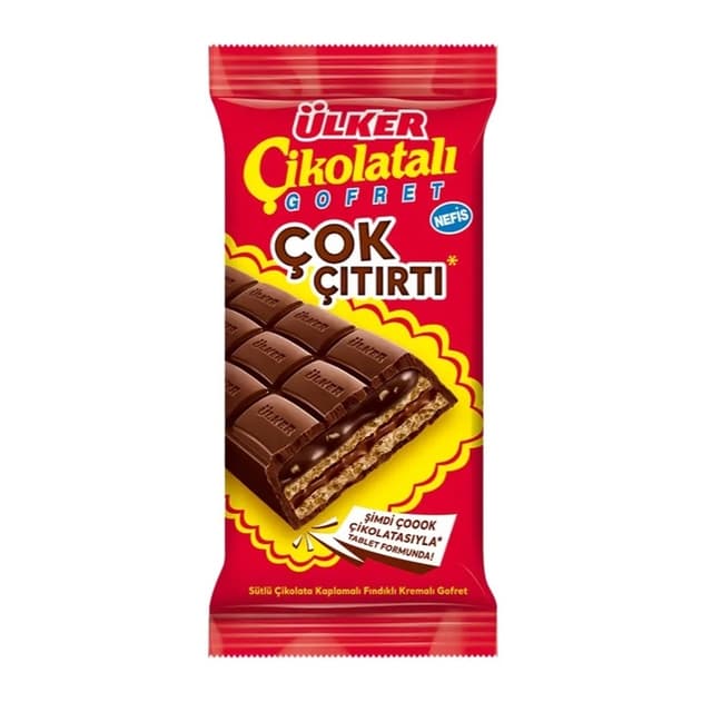 Çikolatalı Gofret Çok Çıtırtı 100 Gr