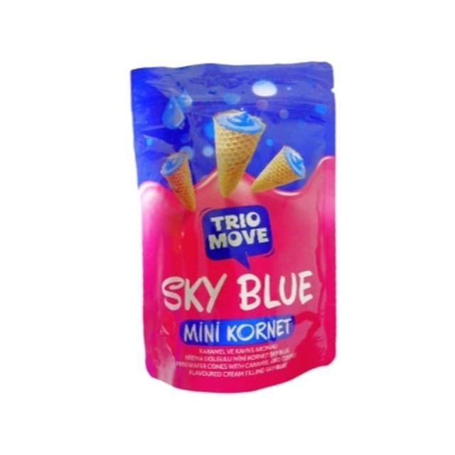 Sky Blue Mini Kornet 55 Gr
