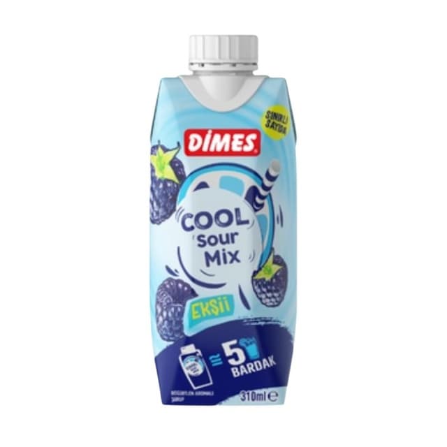 Cool Sour Mix Ekşi Böğürtlen Aromalı 310 Ml