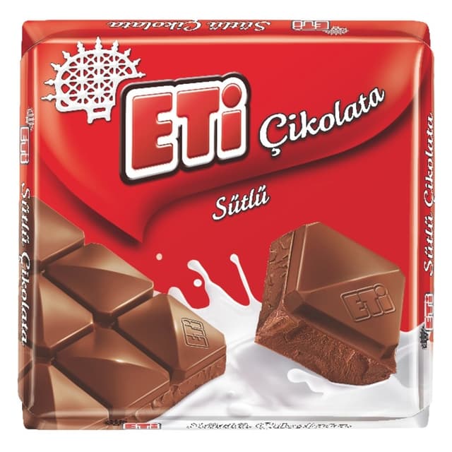 Sütlü Kare Çikolata 60 Gr
