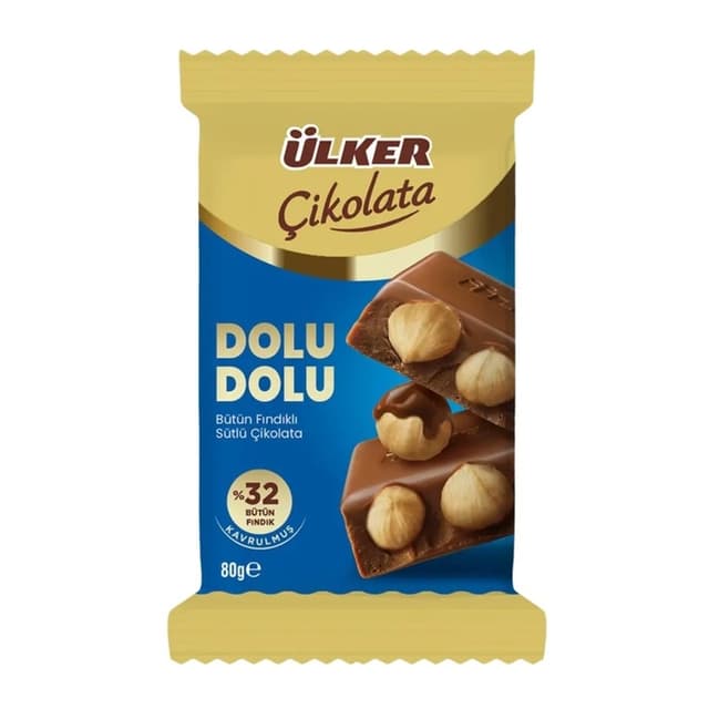 Çikolata Dolu Dolu Fındık 80 Gr