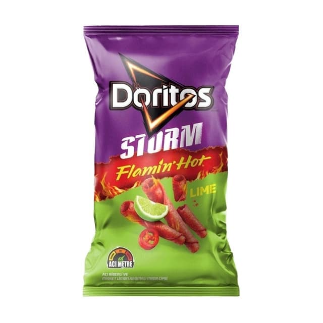 Storm Flamin Hot Lime 125 Gr