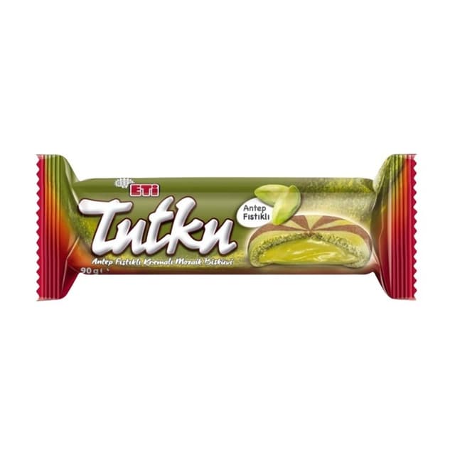Tutku Antep Fıstıklı Kremalı Mozaik Bisküvi 90 Gr