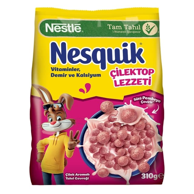 Çilek Top Tahıl Gevrek 310 Gr