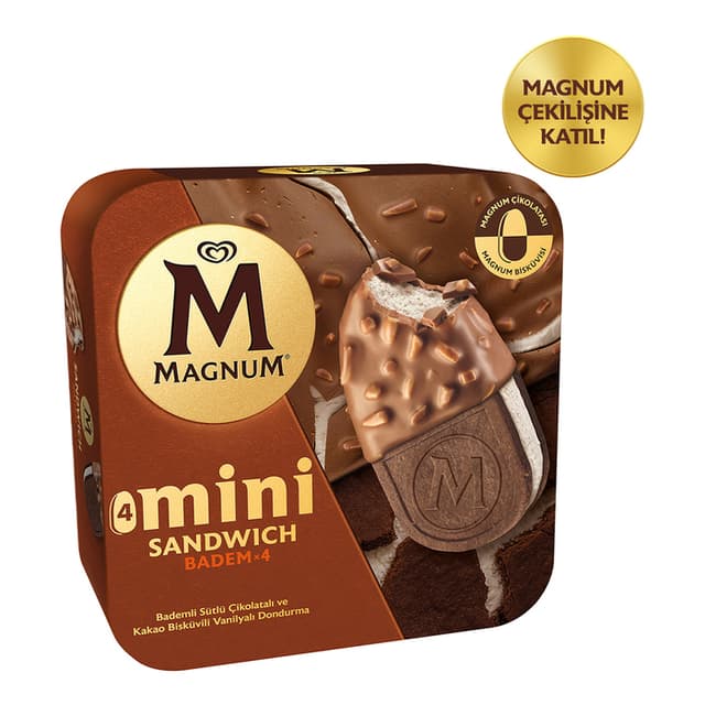 Mini Sandwich Badem 400 Ml