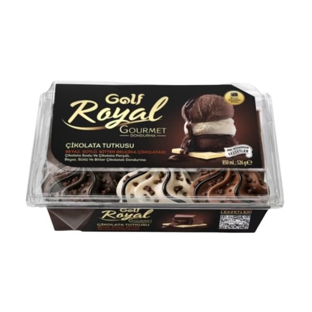 Royal Gourmet Çikolata Tutkusu Dondurma 850 Ml