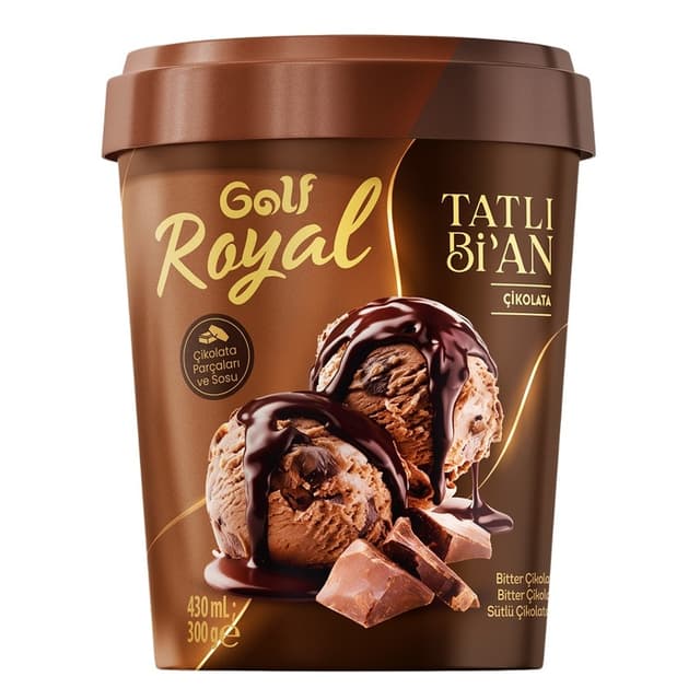 Tatlı Bi'an Çikolata Dondurma 430 Ml