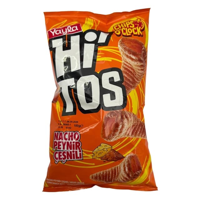 Hıtos Nacho Peynır Ceşni Mısır Cerezi 100 Gr