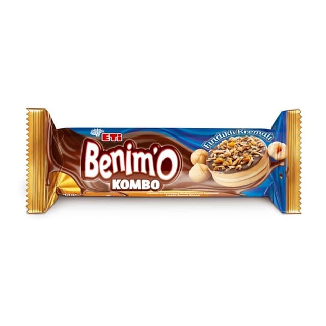 Benim O Kombo Fındık Kremalı Bisküvi 84 Gr