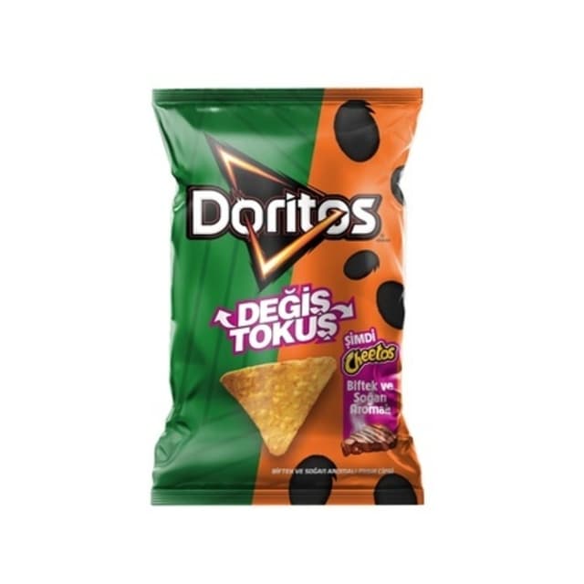 Değiş Tokuş Biftek Ve Soğan Aromalı Süper Boy Cips 115 Gr