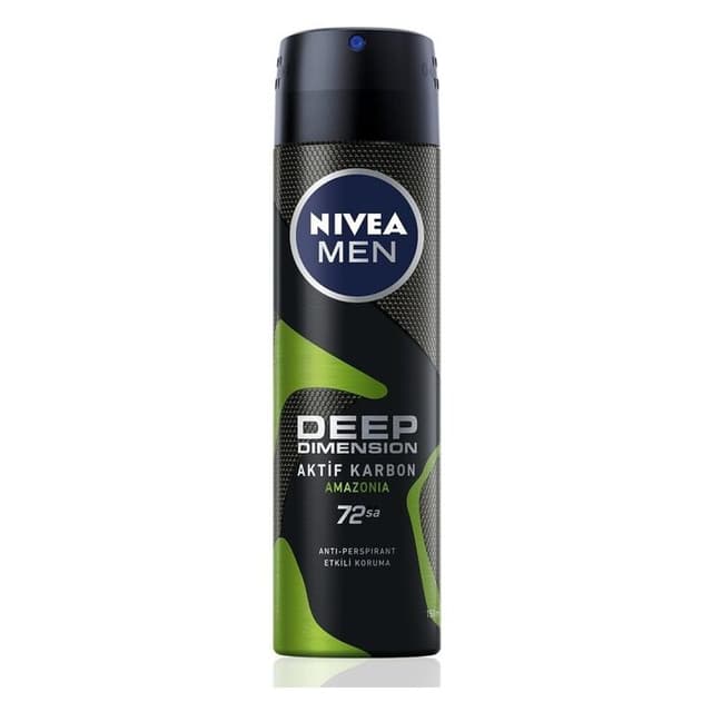 Deep Dimension Aktif Karbon Amazonia Deodorant Sprey 150 Ml