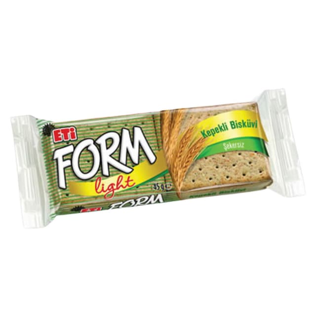 Form Ligth Kepekli Bisküvi 45 Gr