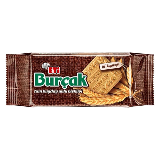 Burçak Tam Buğday Unlu Bisküvi 131 Gr