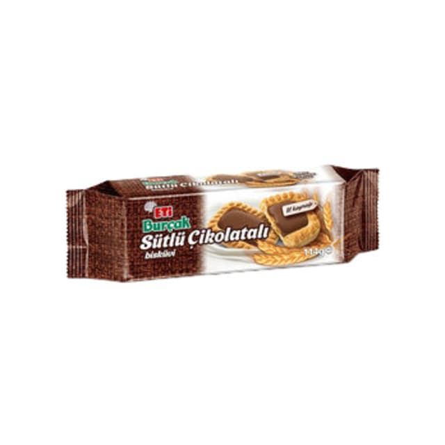 Burçak Sütlü Çikolatalı Bisküvi 114 Gr