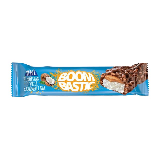 Boombastic Hindistan Cevizli Sütlü Çikolata Bar Gofret 40 Gr