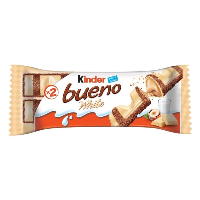Bueno Beyaz Çikolata Fındıklı 39 Gr