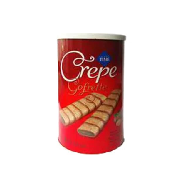 Crepe Fındıklı Rulo Gofret Teneke 240 Gr