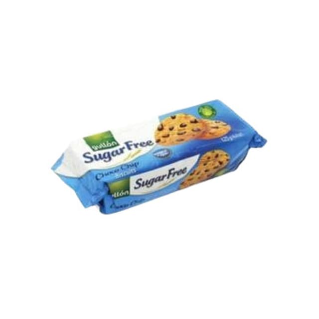 Damla Çikolatalı Şekersiz Biskuvi, 125 Gr