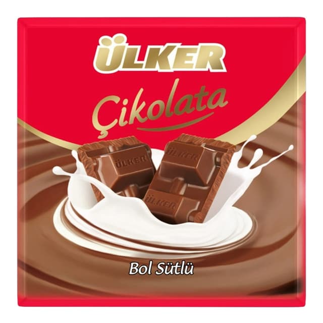 Bol Sütlü Kare Çikolata 60 Gr