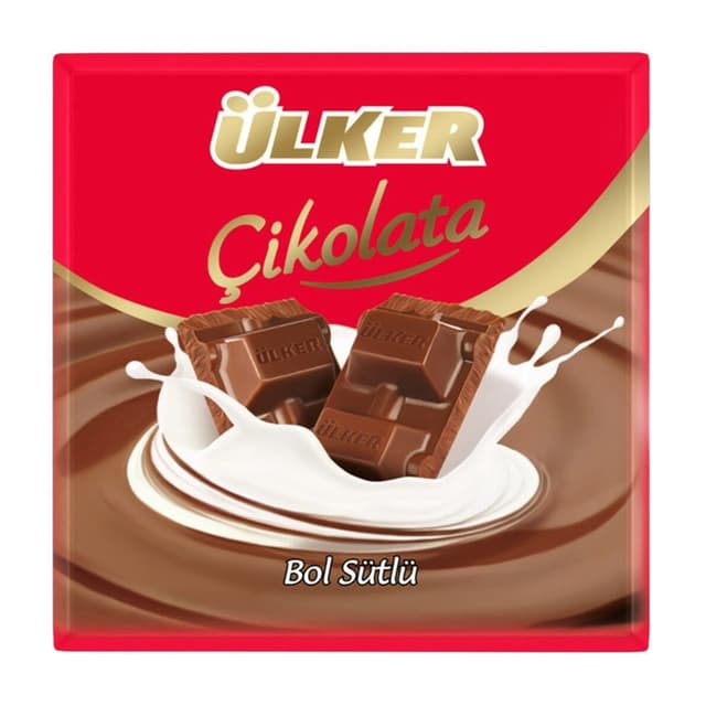 Bol Sütlü Kare Çikolata 60 Gr