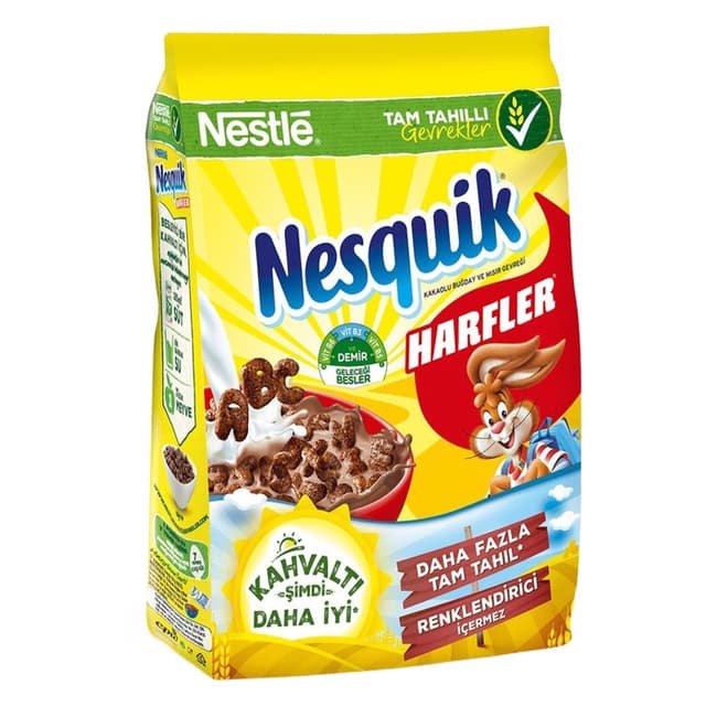 Harfler Çikolatalı Tahıl Gevreği 310 Gr
