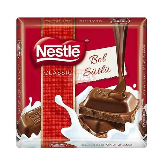 Classic Sütlü Kare Çikolata 60 Gr
