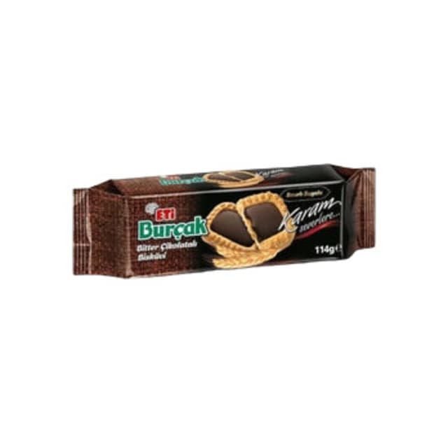Burçak Bitter Çikolatalı Bisküvi 114 Gr