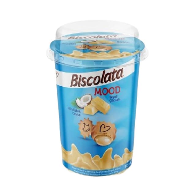 Mood Hindistan Cevizl Krema Dolgulu Bisküvi 125 Gr