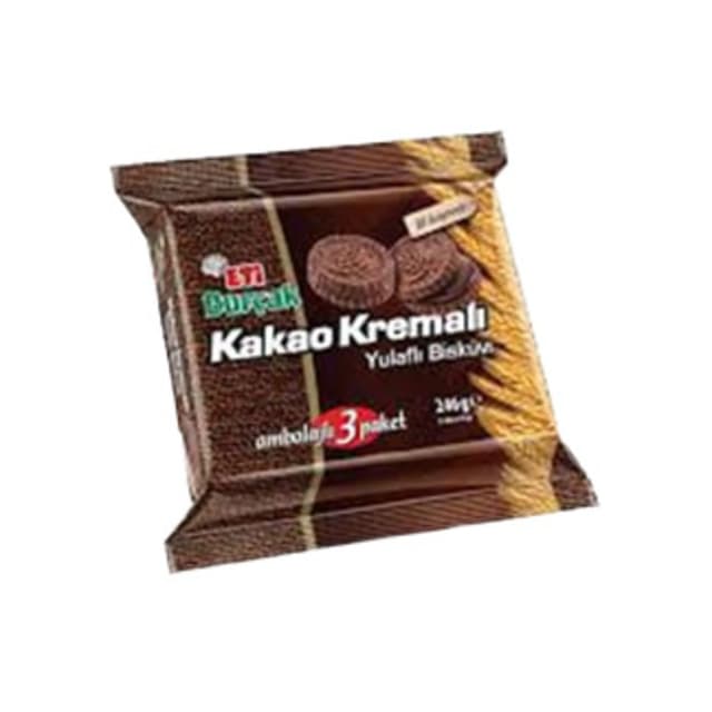 Bisküvi Burçak Kakao Kremalı 246 Gr