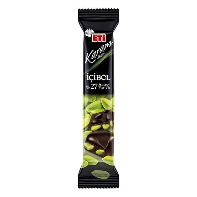 Çikolata Karam Bitter Antep Fıstıklı 28 Gr