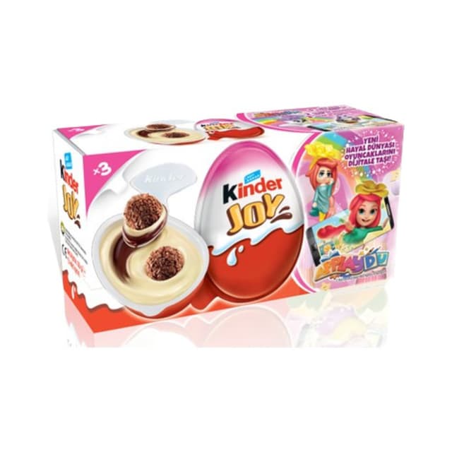 Süpriz Yumurta Kızlara Özel 3x20 Gr
