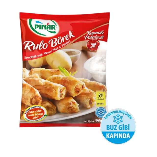 Rulo Börek Kıymalı Patatesli 500 Gr
