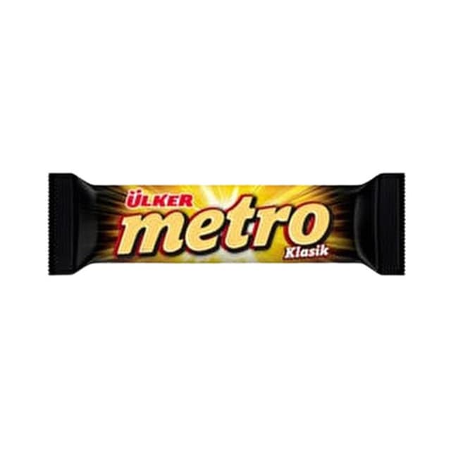 Metro Sütlü Çikolatalı Kaplı Karamel & Nugalı Bar 36 Gr