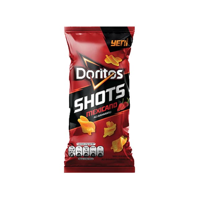 Shots Acı Baharatlı Cips 30 Gr