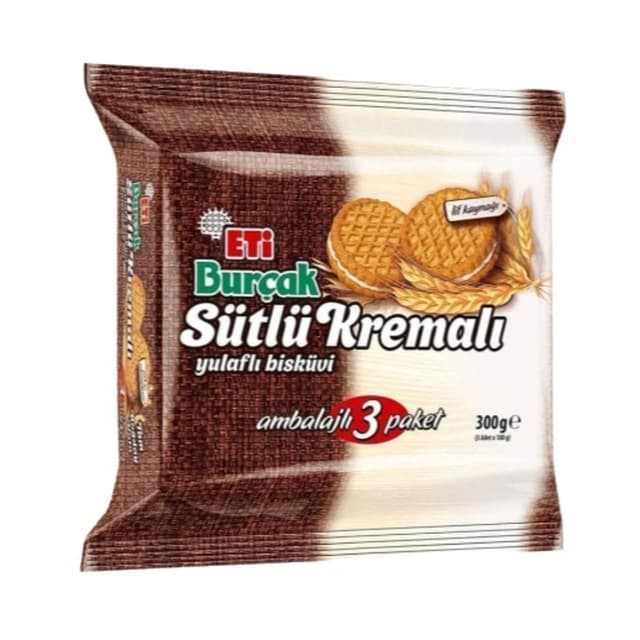 Bisküvi Burçak Kremalı 3'lü