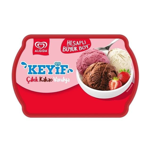 Çilek Kakao Vanilya 1400 Ml
