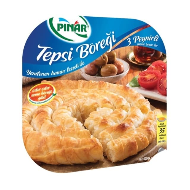 Üç Peynirli Tepsi Böreği 400 Gr