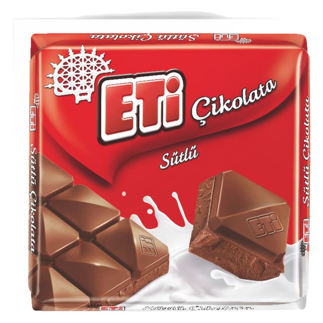 Sütlü Kare Çikolata 60 Gr