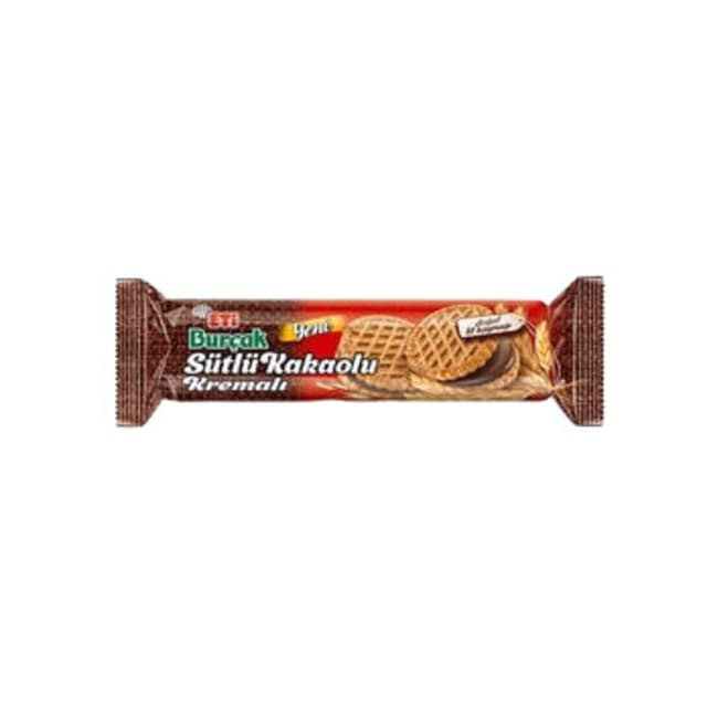 Burçak Sütlü Kakaolu Kremalı Bisküvi 100 Gr
