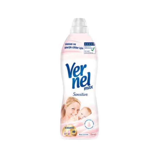 Yumuşatıcı Sensitive 40 Yıkama 960 Ml