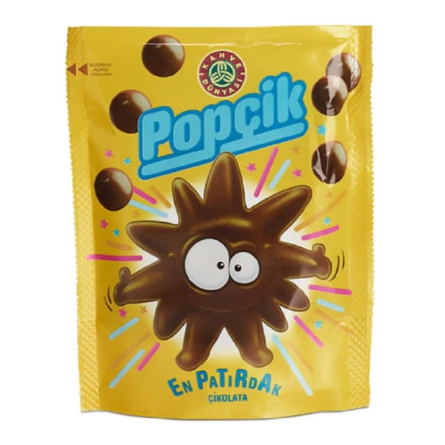 Popçik Sütlü Çikolata Buğday Patlağı 40 Gr