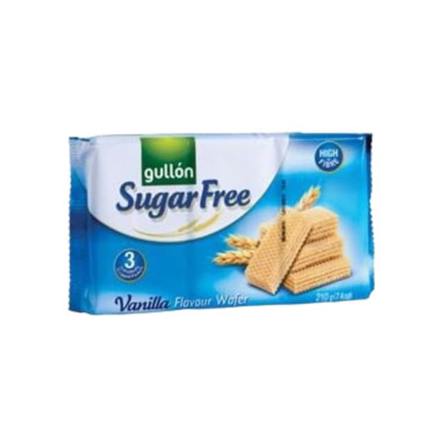 Sugar Free Vanilyalı Aromalı Kremalı Dolgulu Gofret 210 Gr