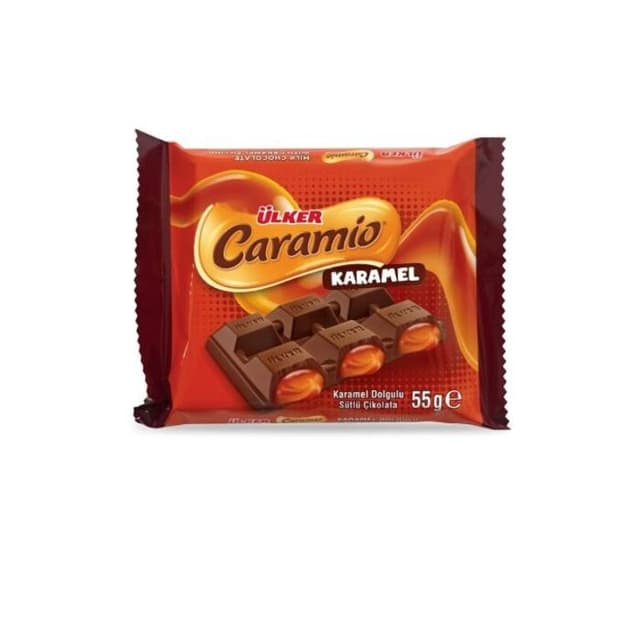 Caramio Karamel Dolgulu Sütlü Çikolata 55 Gr