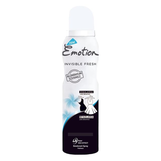 Deodorant Black White Invisible Fresh 150 Ml