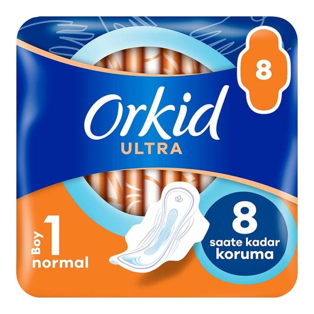 Ultra Extra Hijyenik Ped Normal Tekli Paket 8'li