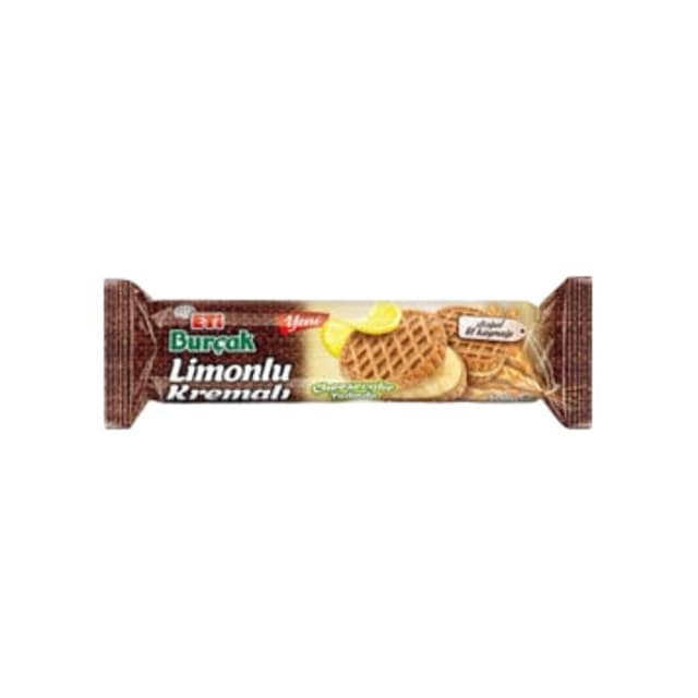 Burçak Limonlu Kremalı Yulaflı Bisküvi 100 Gr