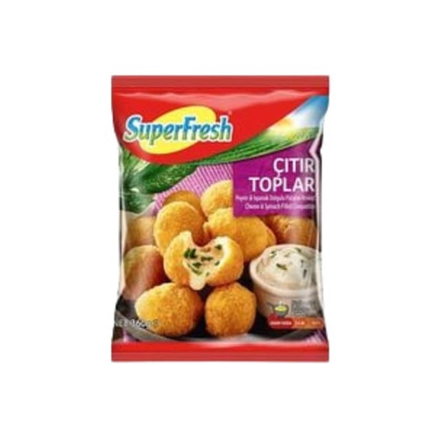 Dondurulmuş Çıtır Toplar 360 Gr